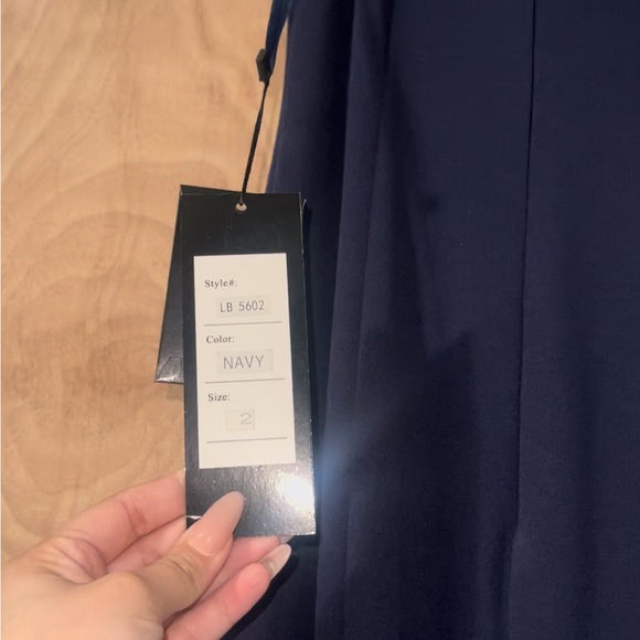 Navy blue Prom dress - Picture 1 of 3